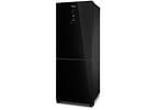 Geladeira/Refrigerador Panasonic Frost Free Duplex Inverse Black Glass 450L BB65