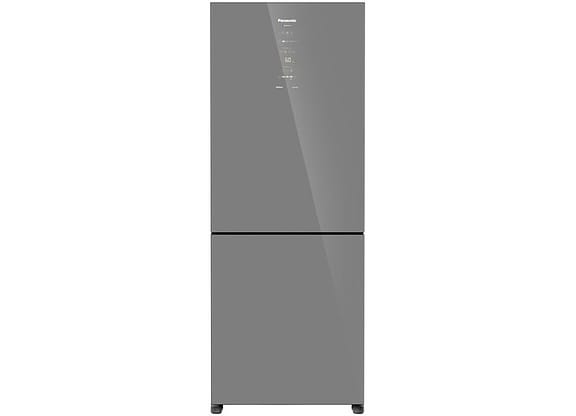 Geladeira/Refrigerador Panasonic Frost Free Duplex Inverse Espelhada 450L BB65 Diamond Glass
