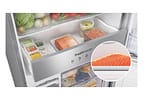 Geladeira/Refrigerador Panasonic Frost Free Duplex Inverse Espelhada 450L BB65 Diamond Glass