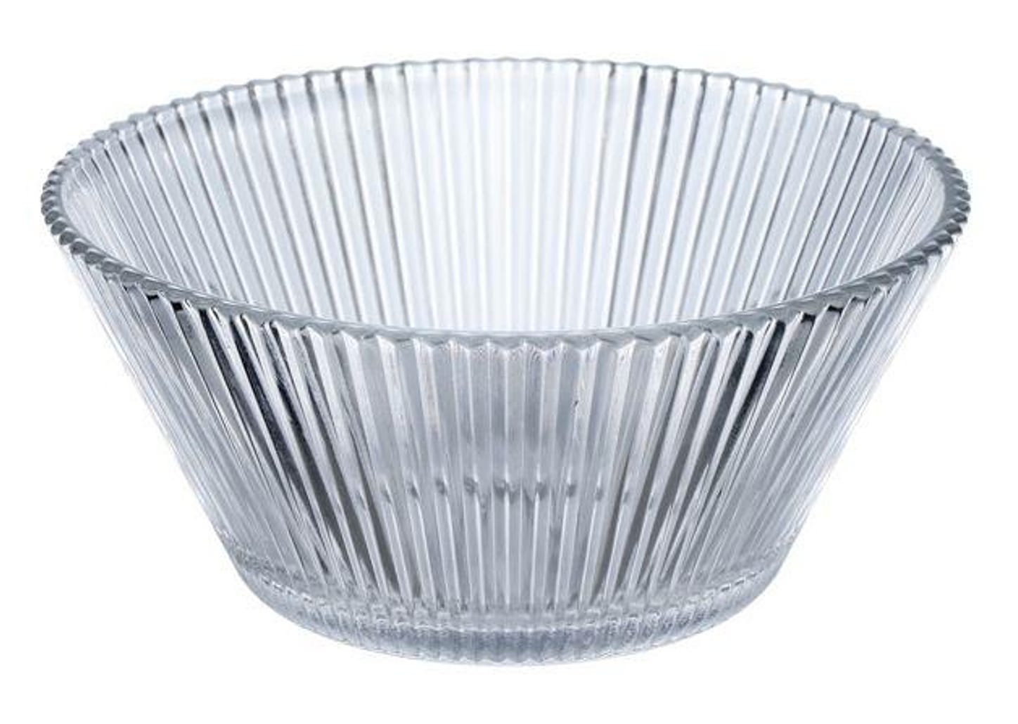 Centro de Mesa de Vidro Redondo Hauskraft Graffiato 6 Peças