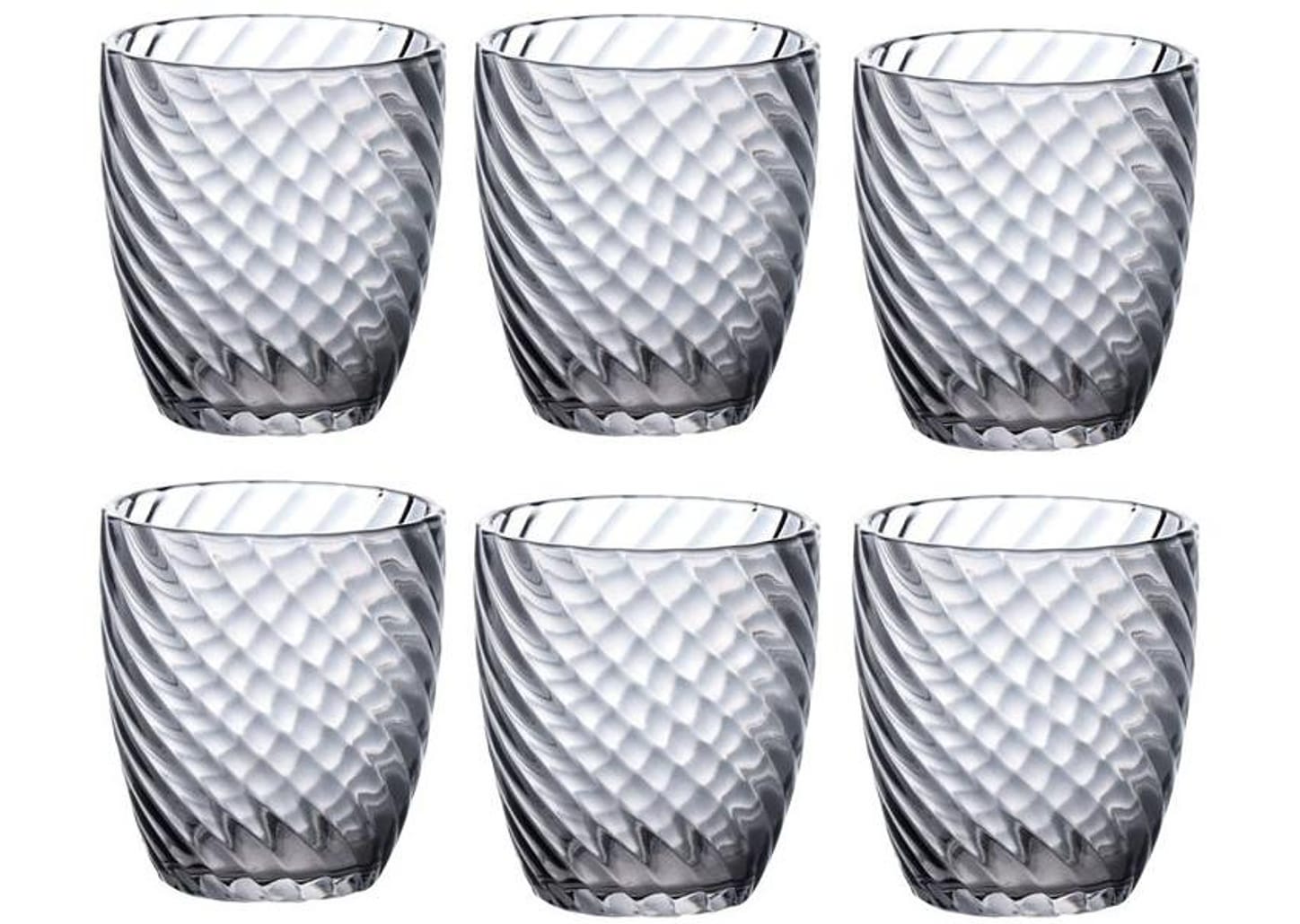 Jogo de Copos de Vidro 300ml 6 Peças Hauskraft Elysée