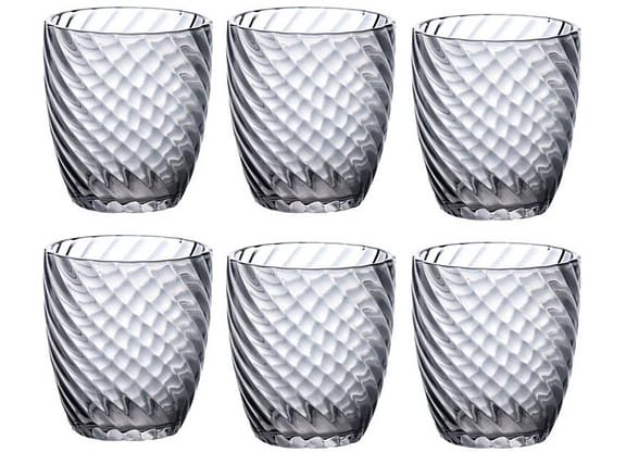 Jogo de Copos de Vidro 300ml 6 Peças Hauskraft Elysée