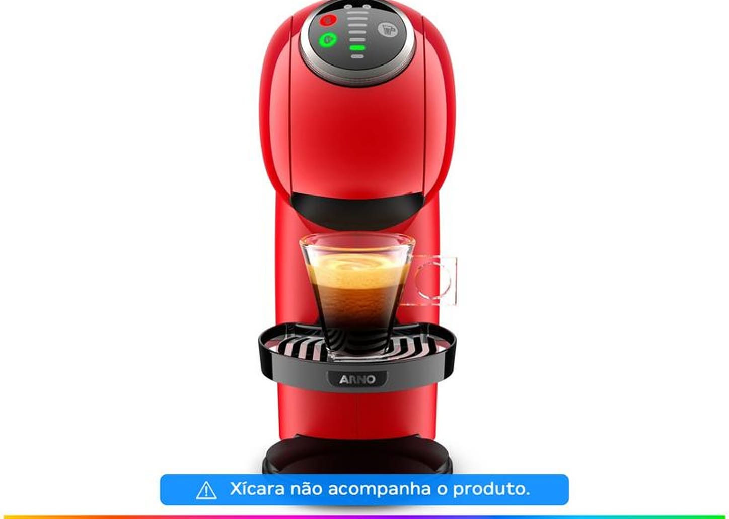 Cafeteira Elétrica Arno Nescafe Dolce Gusto Genio S Plus DGS3 Vermelha