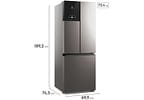 Geladeira/Refrigerador Electrolux Frost Free French Door Inox Look 480L Efficiente IM7S