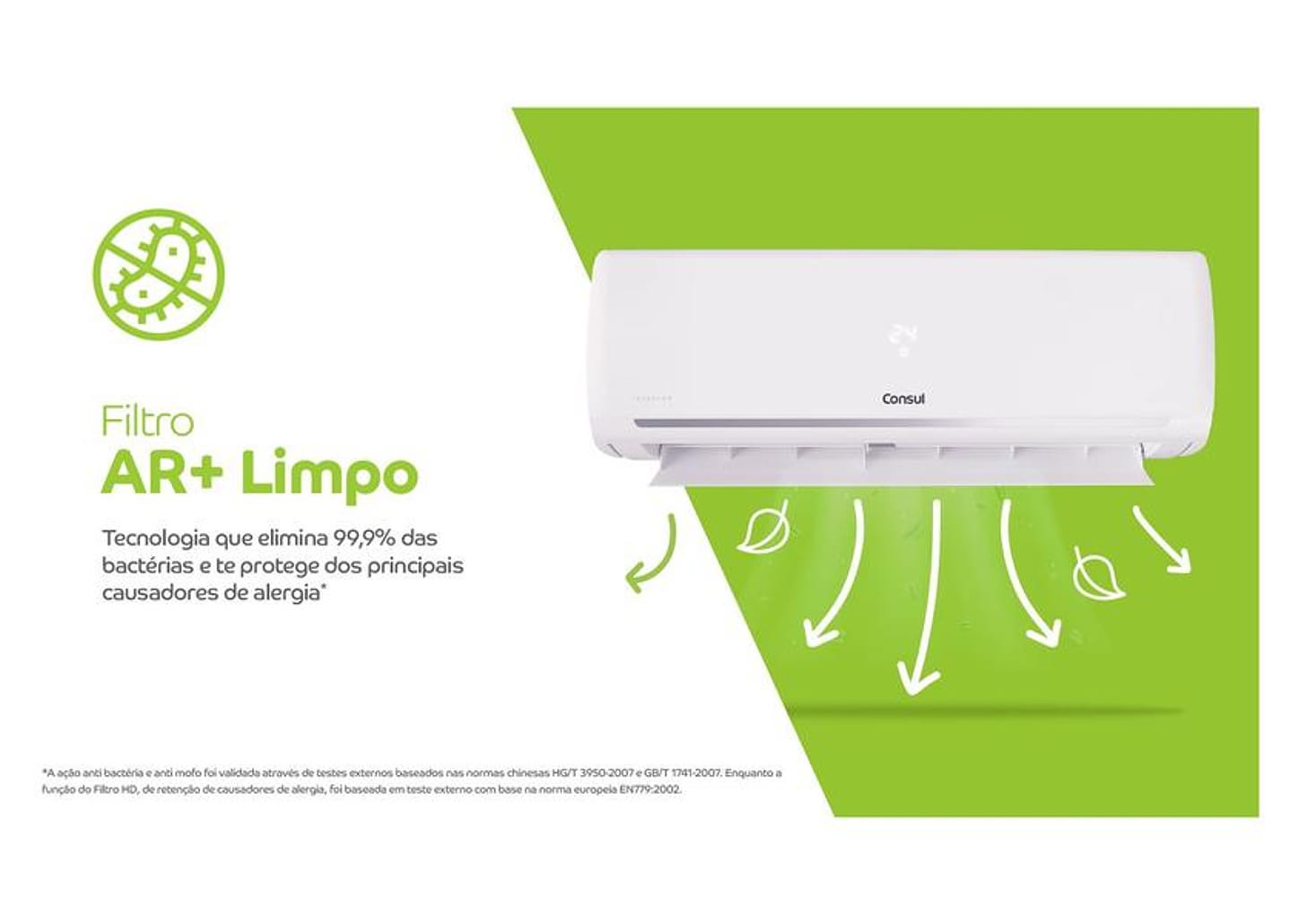 Ar-condicionado Split 12.000 BTUs Consul Inverter Frio CBL12CB