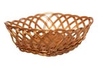 Cesto Organizador Multiuso Marrom Hauskraft Rattan Lily