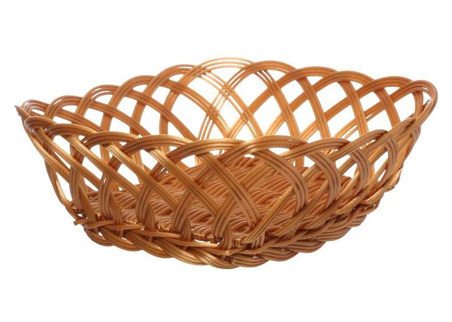 Cesto Organizador Multiuso Marrom Hauskraft Rattan Lily