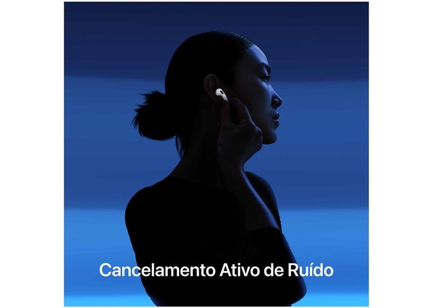 Apple AirPods 4 com Cancelamento Ativo de Ruído