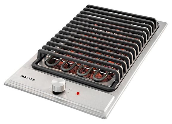 Cooktop 2 Bocas a Gás GLP Suggar Barbecue