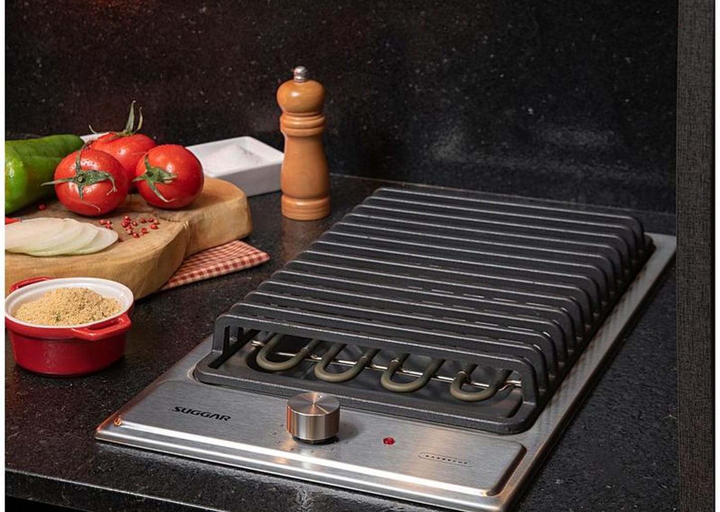 Cooktop 2 Bocas a Gás GLP Suggar Barbecue