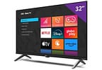 Smart TV 32" HD DLED AOC Série 5045 32S5045/78G Wi-Fi Bluetooth Google Assistente 3 HDMI 1 USB