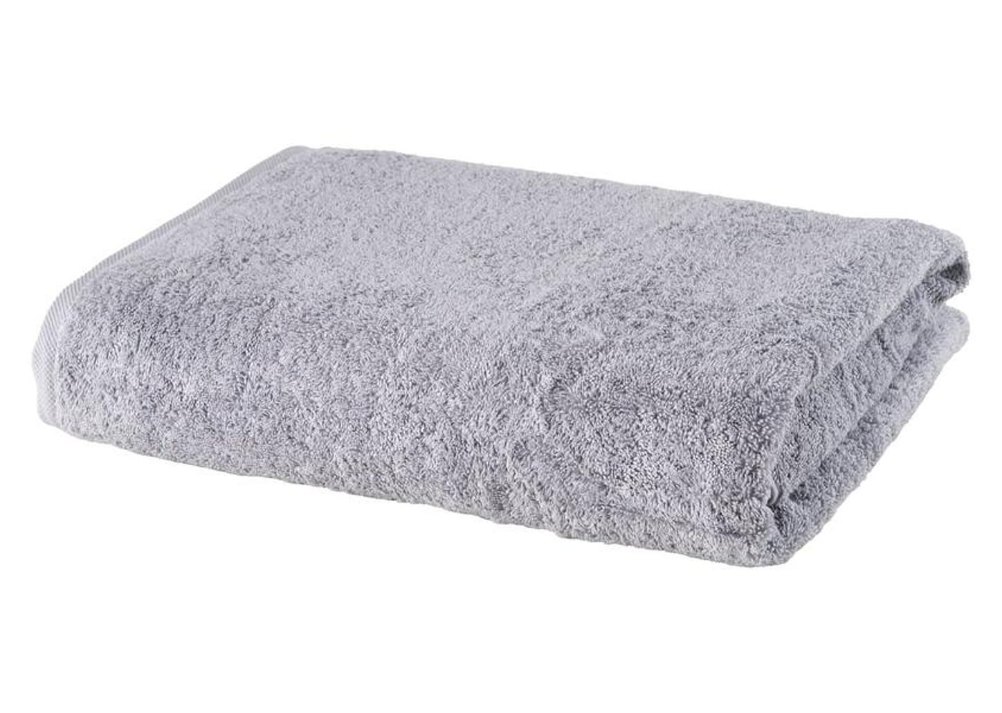 Jogo de Toalhas de Banho e Rosto Dohler 100% Algodão Florença Cinza 4 Peças