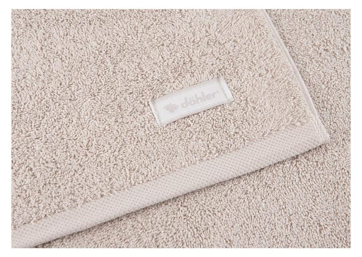 Jogo de Toalhas de Banho e Rosto Dohler 100% Algodão Florença Bege 4 Peças