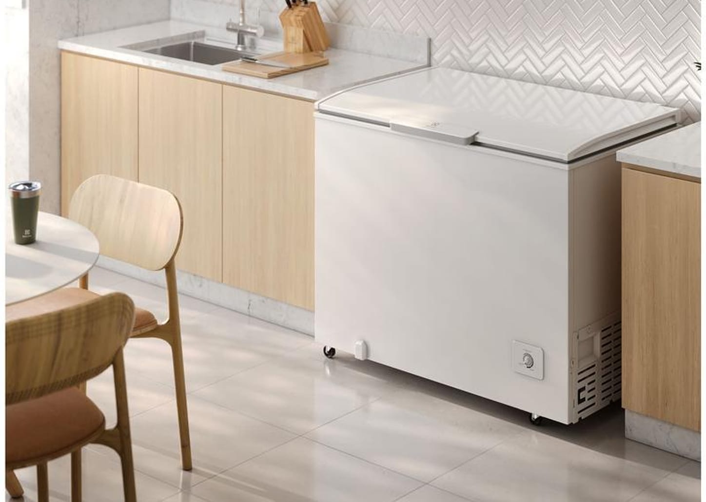 Freezer Horizontal Electrolux 1 Porta 314L Cycle Defrost HI330 7873249