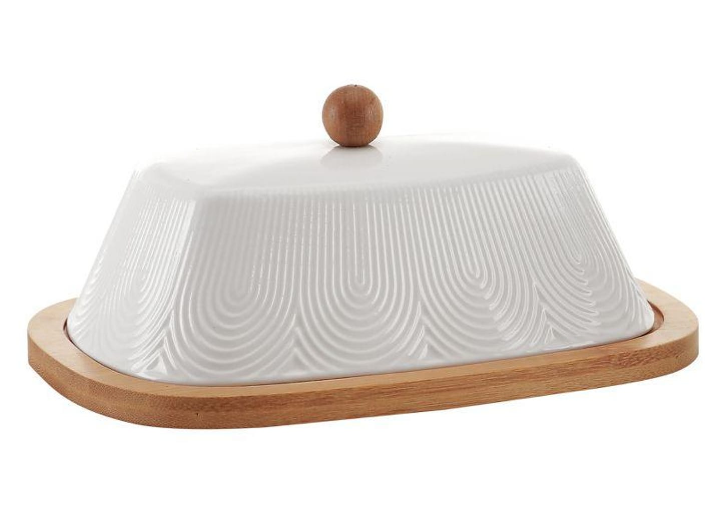 Manteigueira de Bambu Hauskraft Oasis