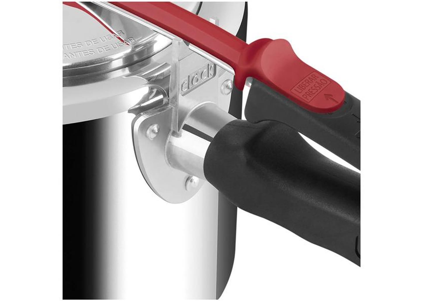 Panela de Pressão Clock 3L Prata Original+