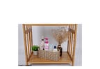 Cesto Organizador De Rattan Sintético 29x13x12cm