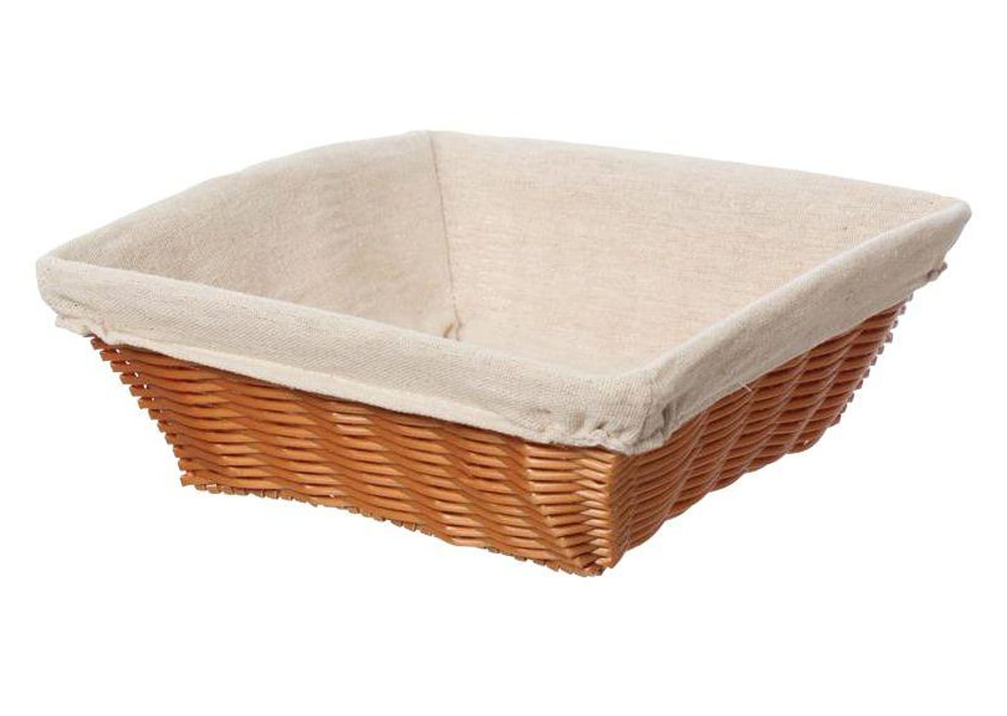 Cesto Organizador Multiuso Marrom Rattan Lily