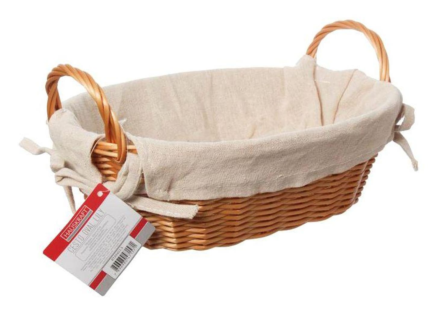 Cesto Organizador Multiuso Marrom Hauskraft Rattan Lily