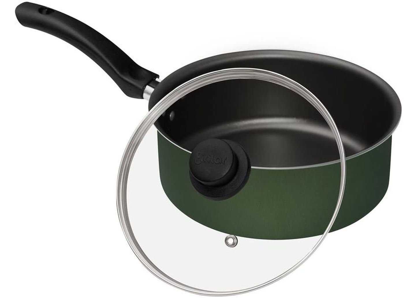 Jogo de Panelas Eirilar de Alumínio Verde 5 Peças Esmeralda