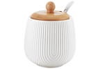 Açucareiro de Cerâmica e Bambu com Colher Hauskraft Oásis