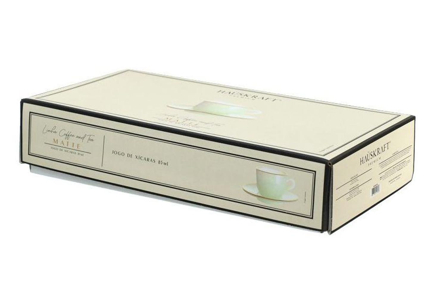 Jogo de Xícaras de Café 85ml Hauskraft Matte 4 Peças