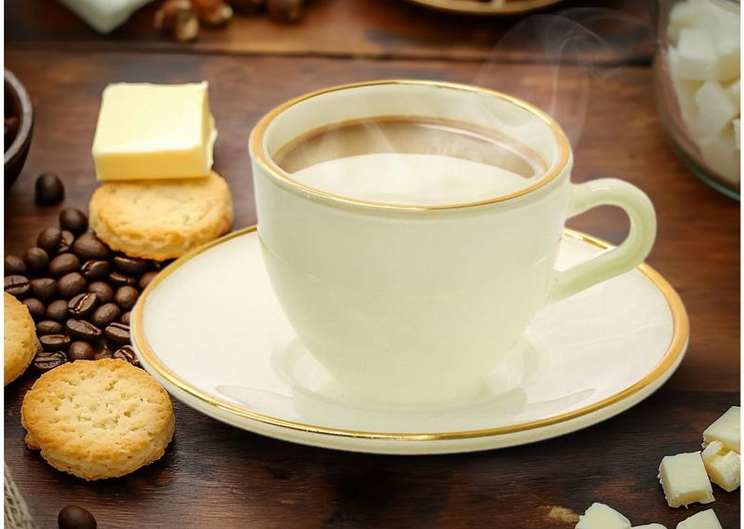 Jogo de Xícaras de Café 85ml Hauskraft Matte 4 Peças