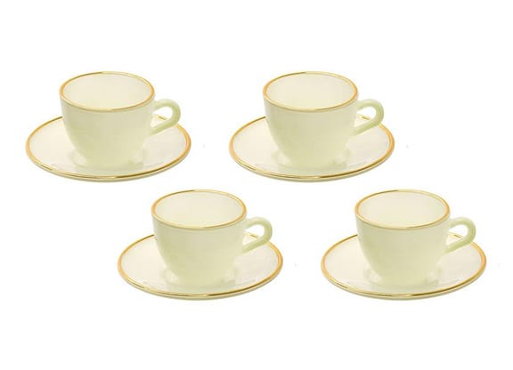 Jogo de Xícaras de Café 85ml Hauskraft Matte 4 Peças