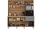 Cozinha Modulada Luciane 354/286 8 Portas 2 Gavetas
