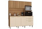 Cozinha Modulada Luciane 354/287 8 Portas 2 Gavetas