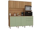 Cozinha Modulada Luciane 354/288 8 Portas 2 Gavetas