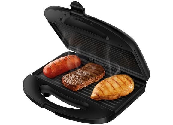 Sanduicheira Grill Ultra Preta 750W S-UT-01