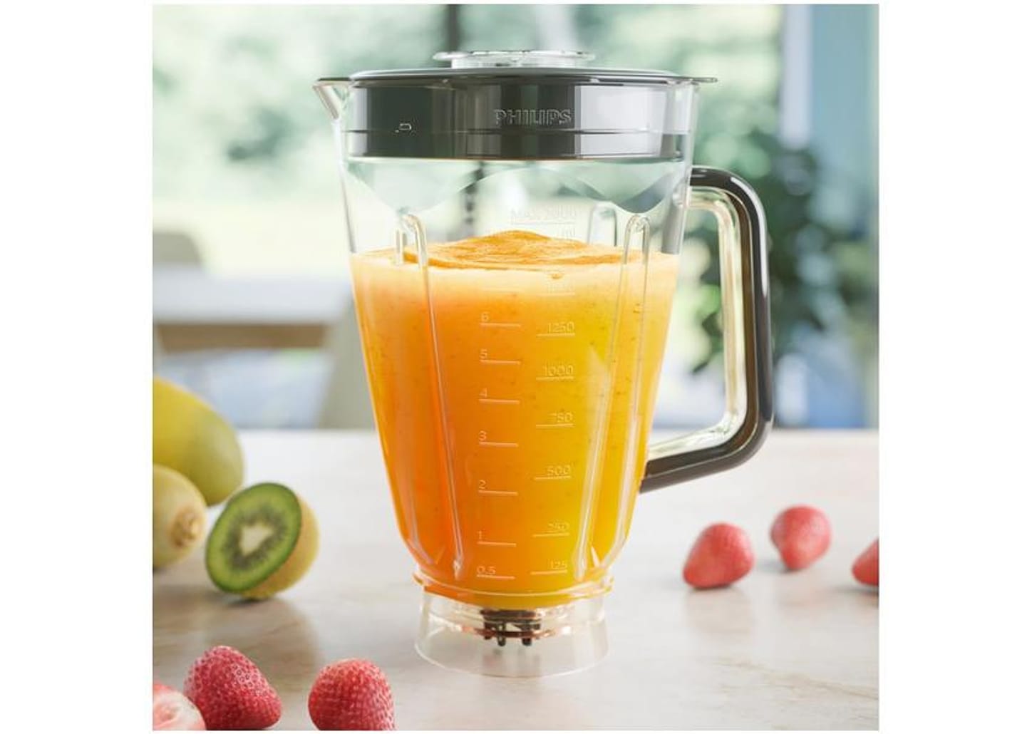 Liquidificador Philips Walita Series 3000 HR2270 5 Velocidades + Pulsar 1000W Preto