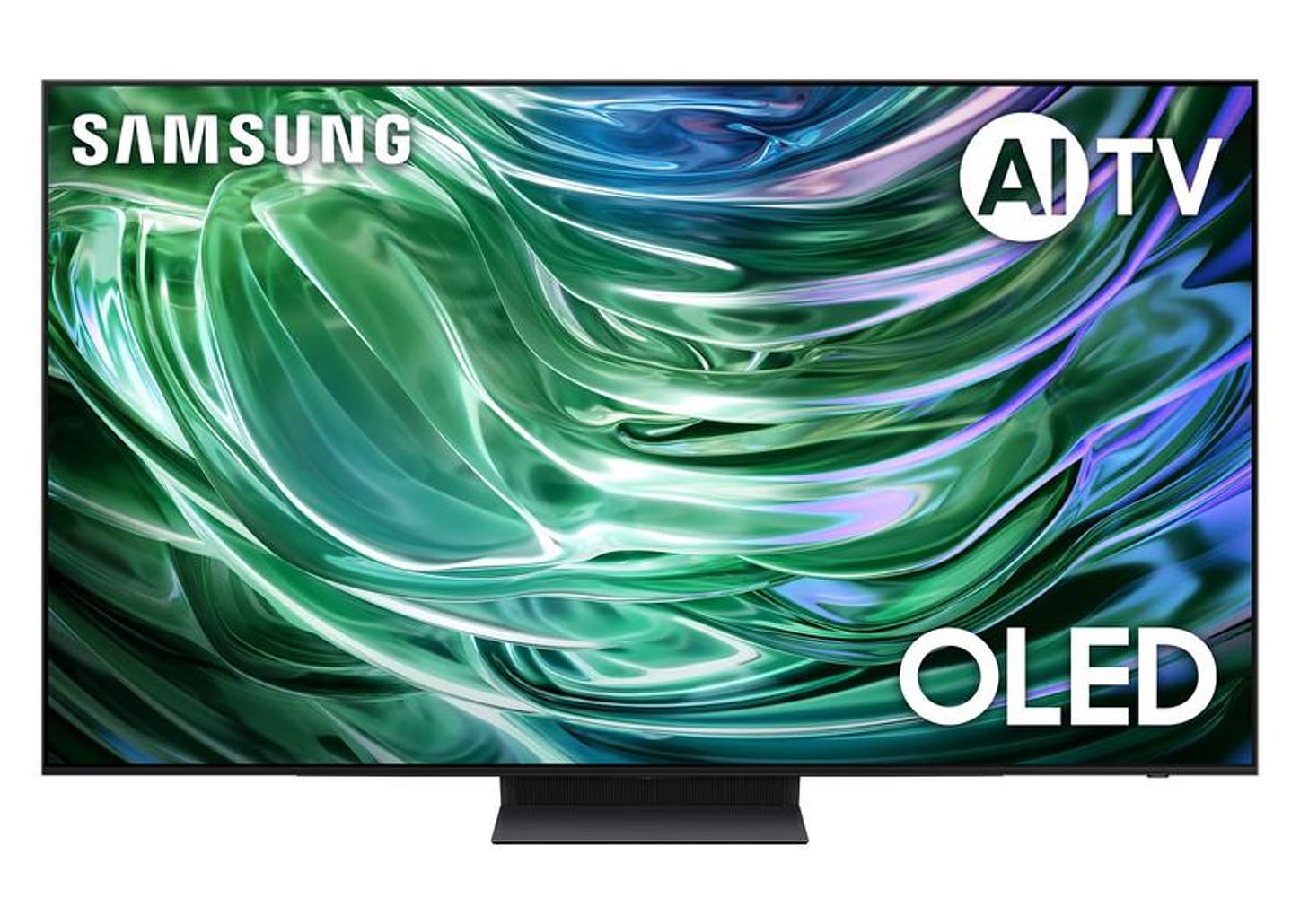 Smart TV 65" Samsung 4K UHD OLED Big TV QN65S90DAEXZD 120Hz Tizen com Alexa e Bixby 4 HDMI 2 USB-A