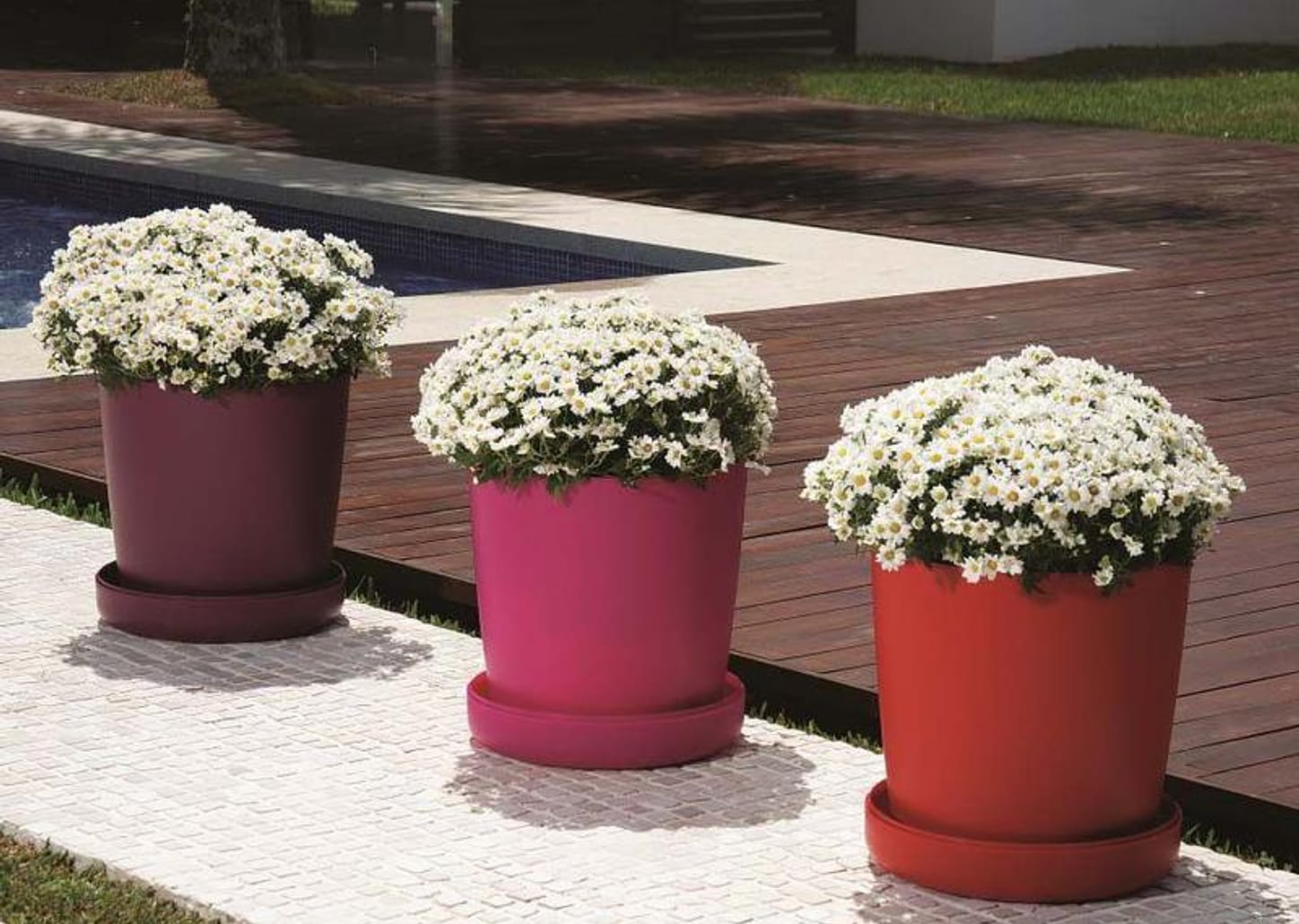 Puff Baú Redondo Infantil Preto - Basic Tramontina