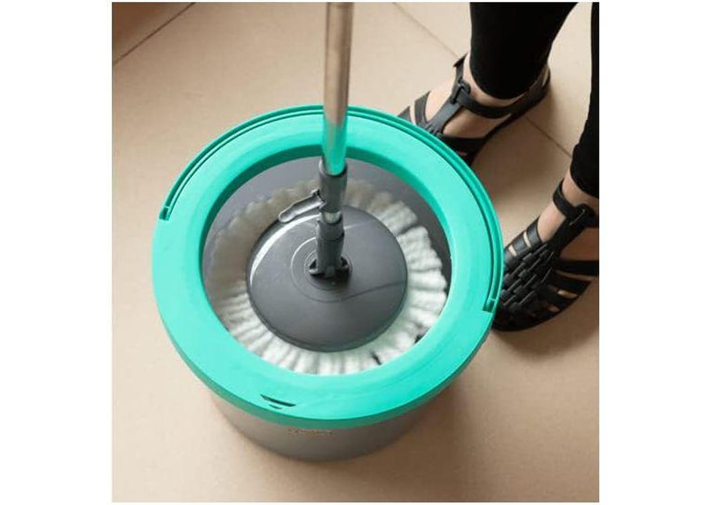 Mop Lava e Seca Bettanin Noviça Easy com Balde