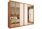 Guarda-roupa Casal 6 Gavetas 6 Portas Caemmun Cristal