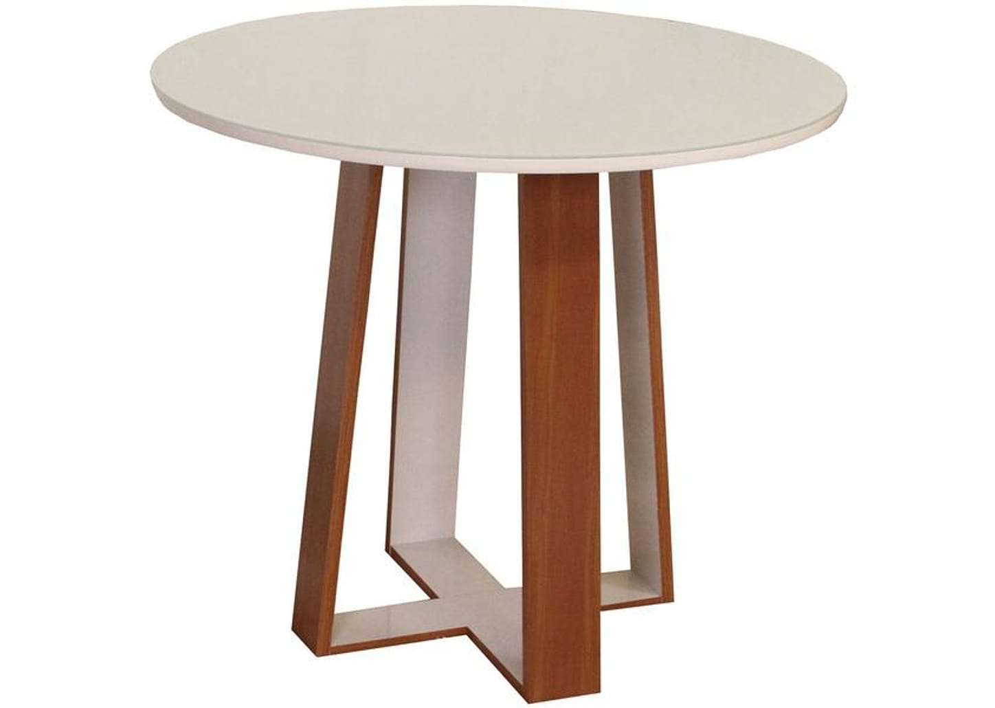 Mesa de Cozinha 4 Cadeiras Redondo Laís Móveis São Carlos