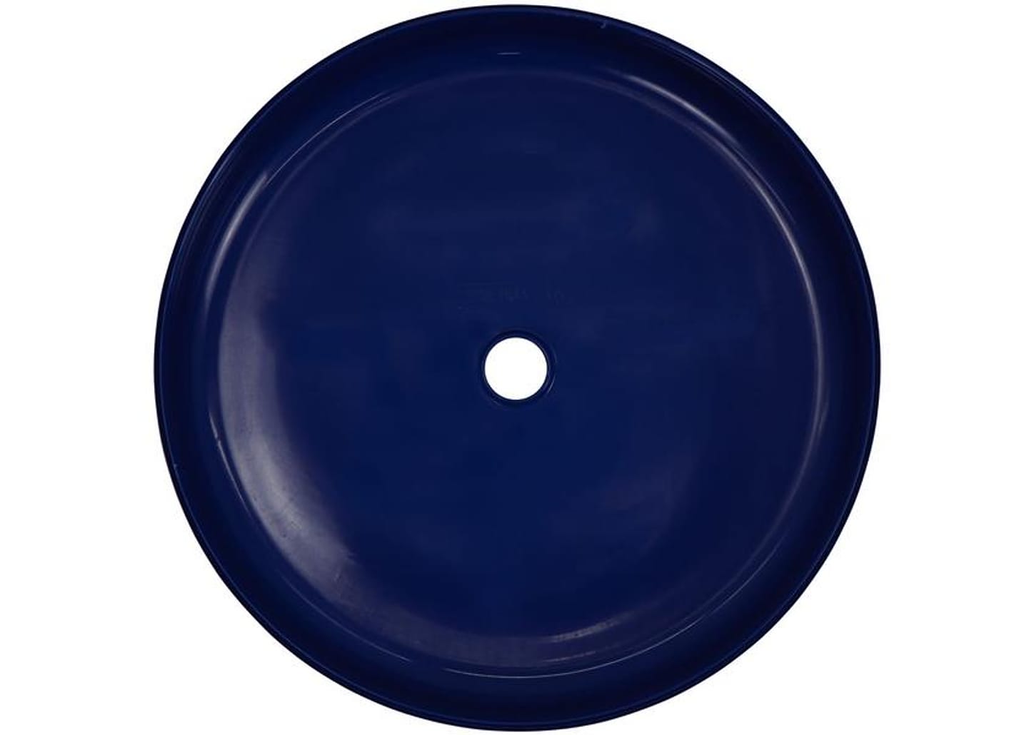 Puff Decorativo Multiuso Cilíndrico Infantil Azul Bic Basic Tramontina