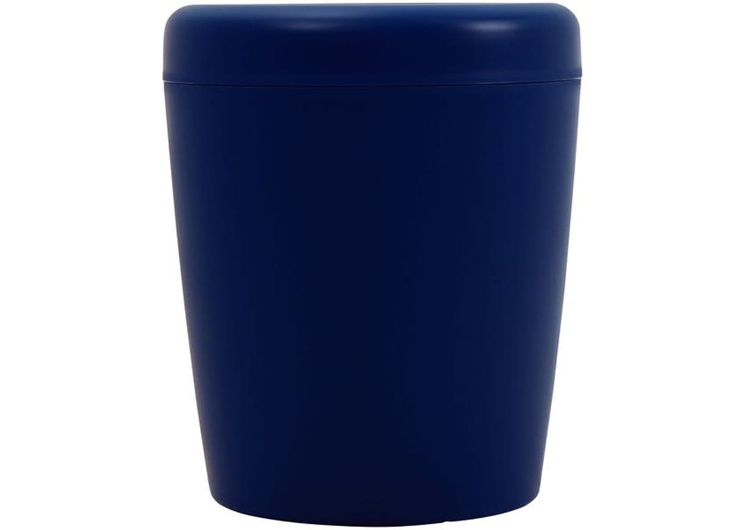 Puff Decorativo Multiuso Cilíndrico Infantil Azul Bic Basic Tramontina