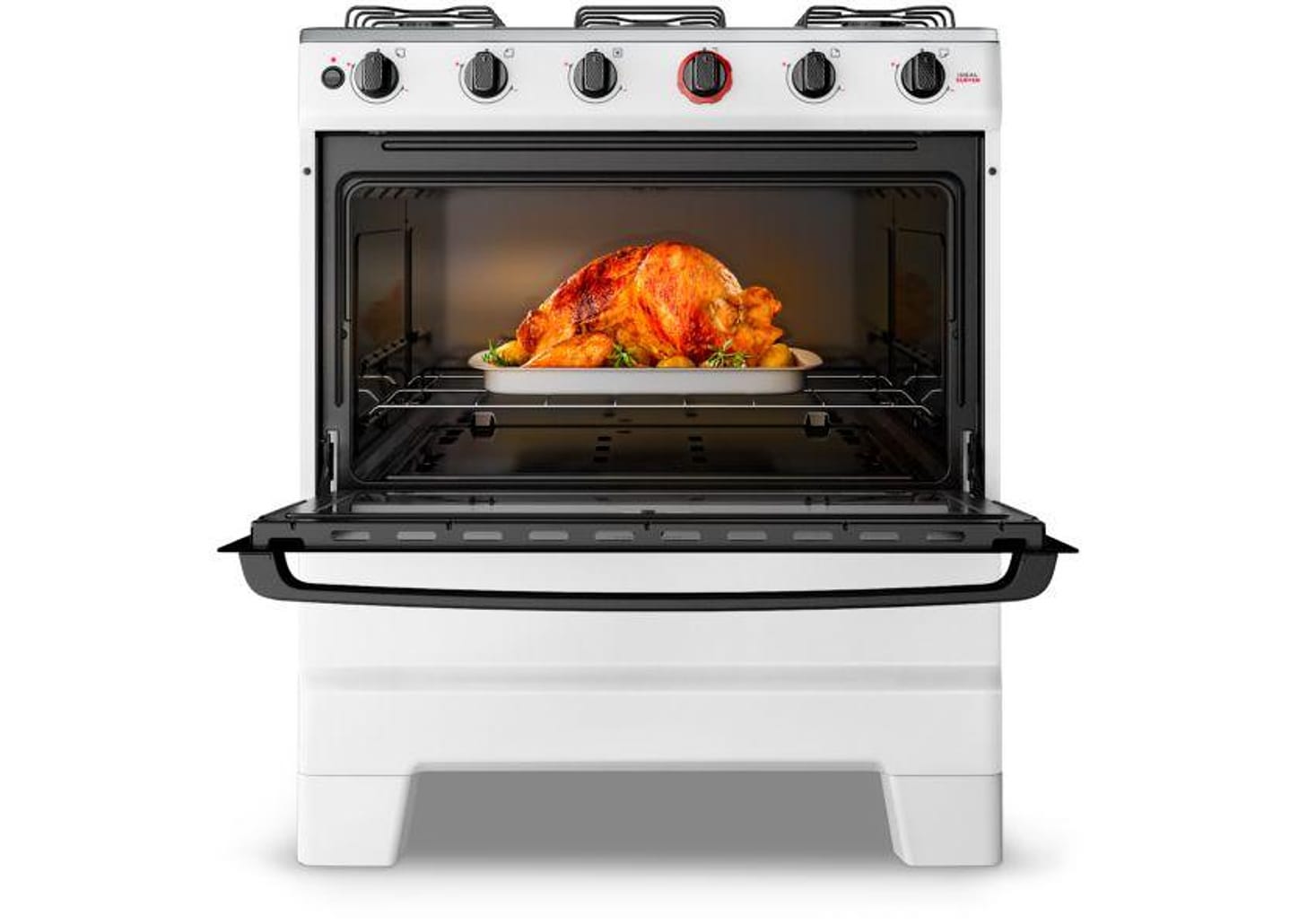 Fogão 5 Bocas Esmaltec Branco Ideal Super BR 5121