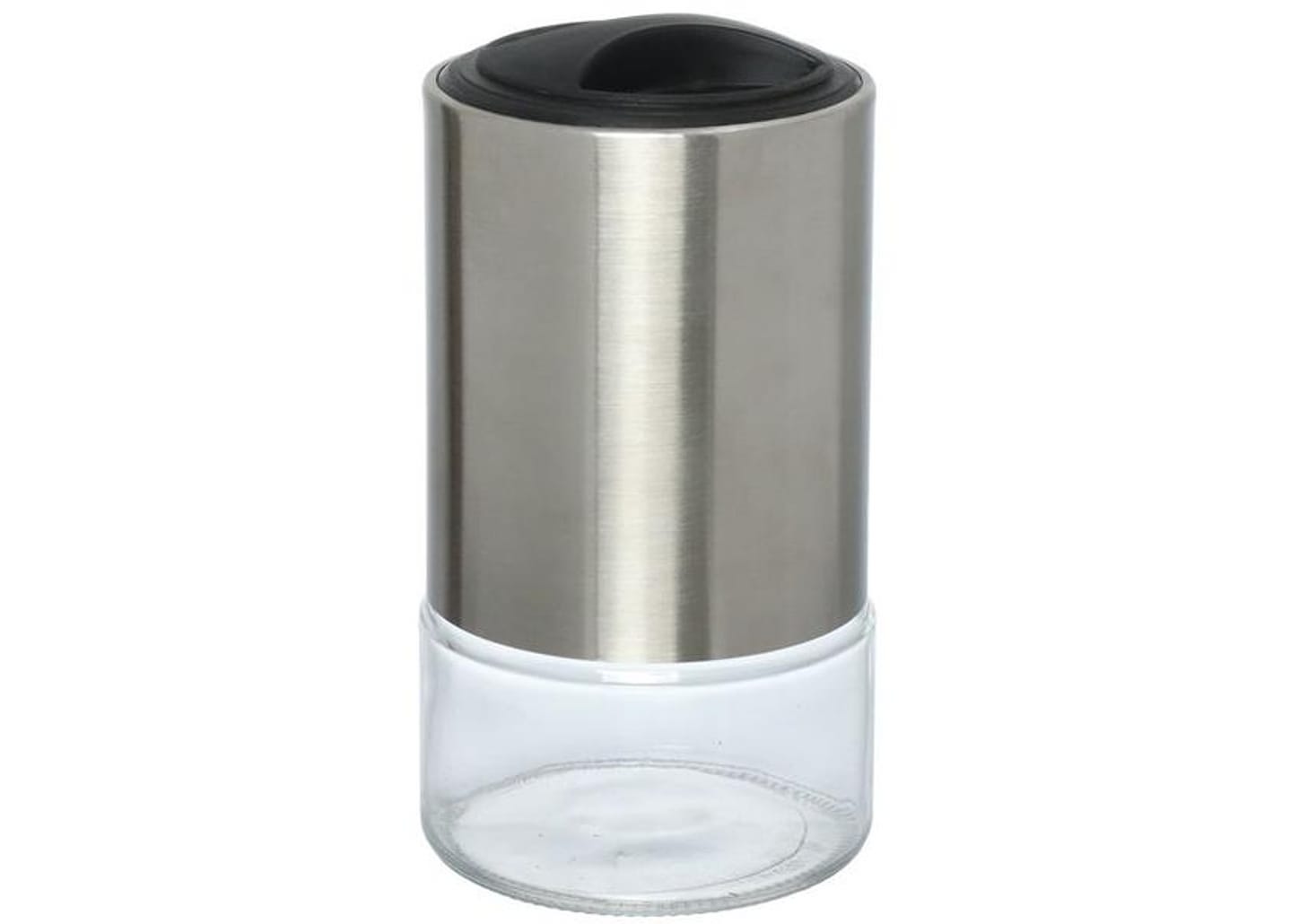 Pote de Vidro Hauskraf com Tampa Redondo 1L Max