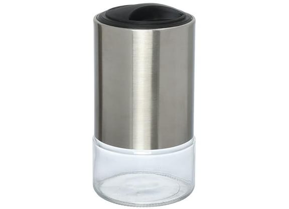 Pote de Vidro Hauskraf com Tampa Redondo 1L Max