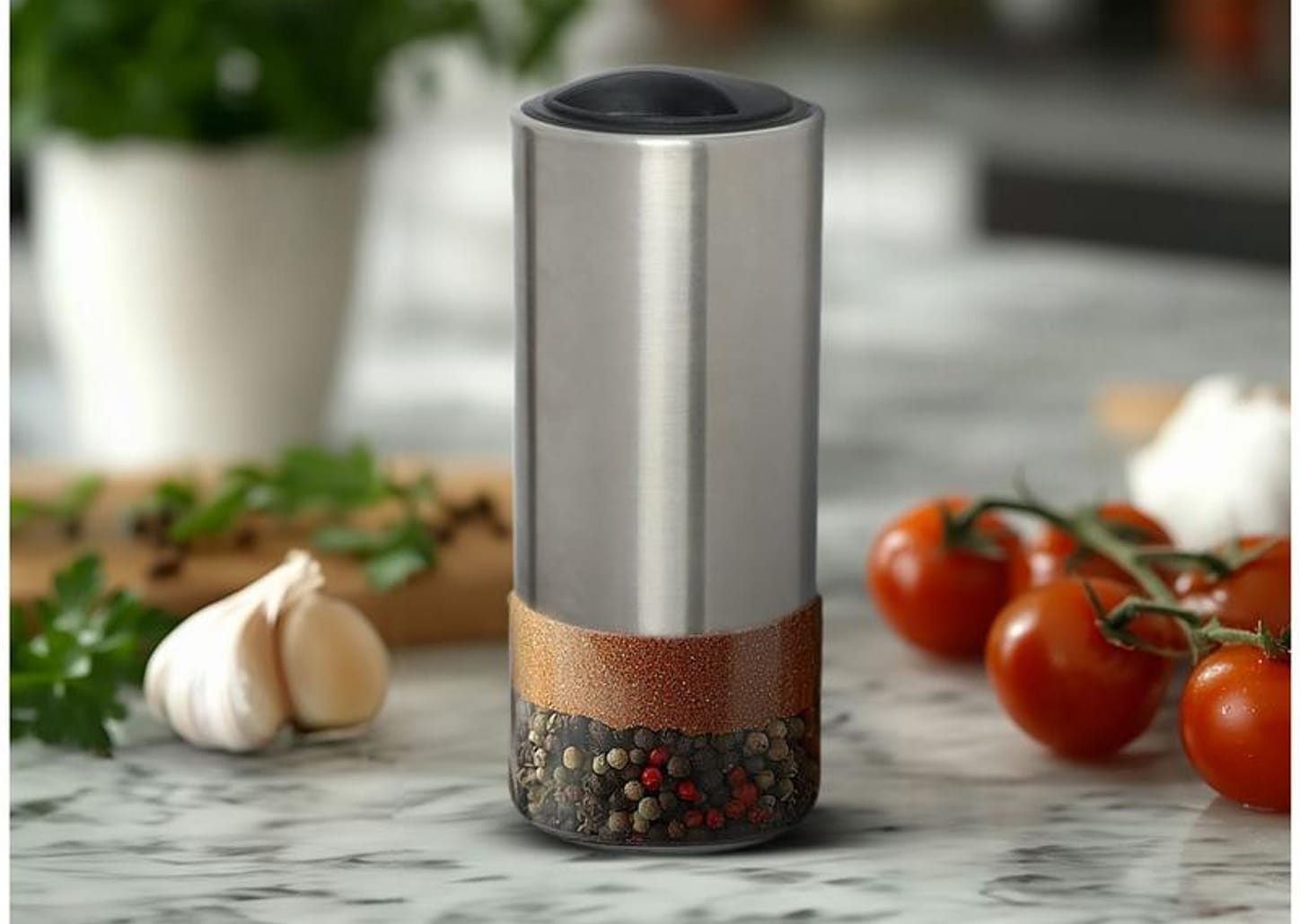 Pote de Vidro Hauskraf com Tampa Redondo 1,3L Max