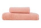 Jogo de Toalhas de Banho Dohler 100% Algodão Florença Salmão 2 Peças