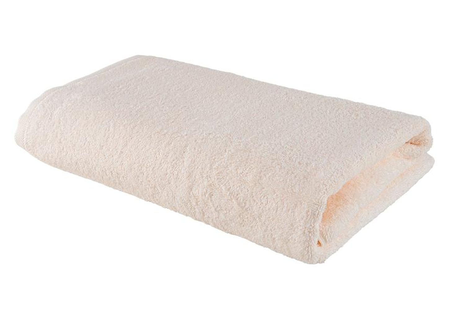 Jogo de Toalhas de Banho e Rosto Dohler 100% Algodão Florença Creme 4 Peças