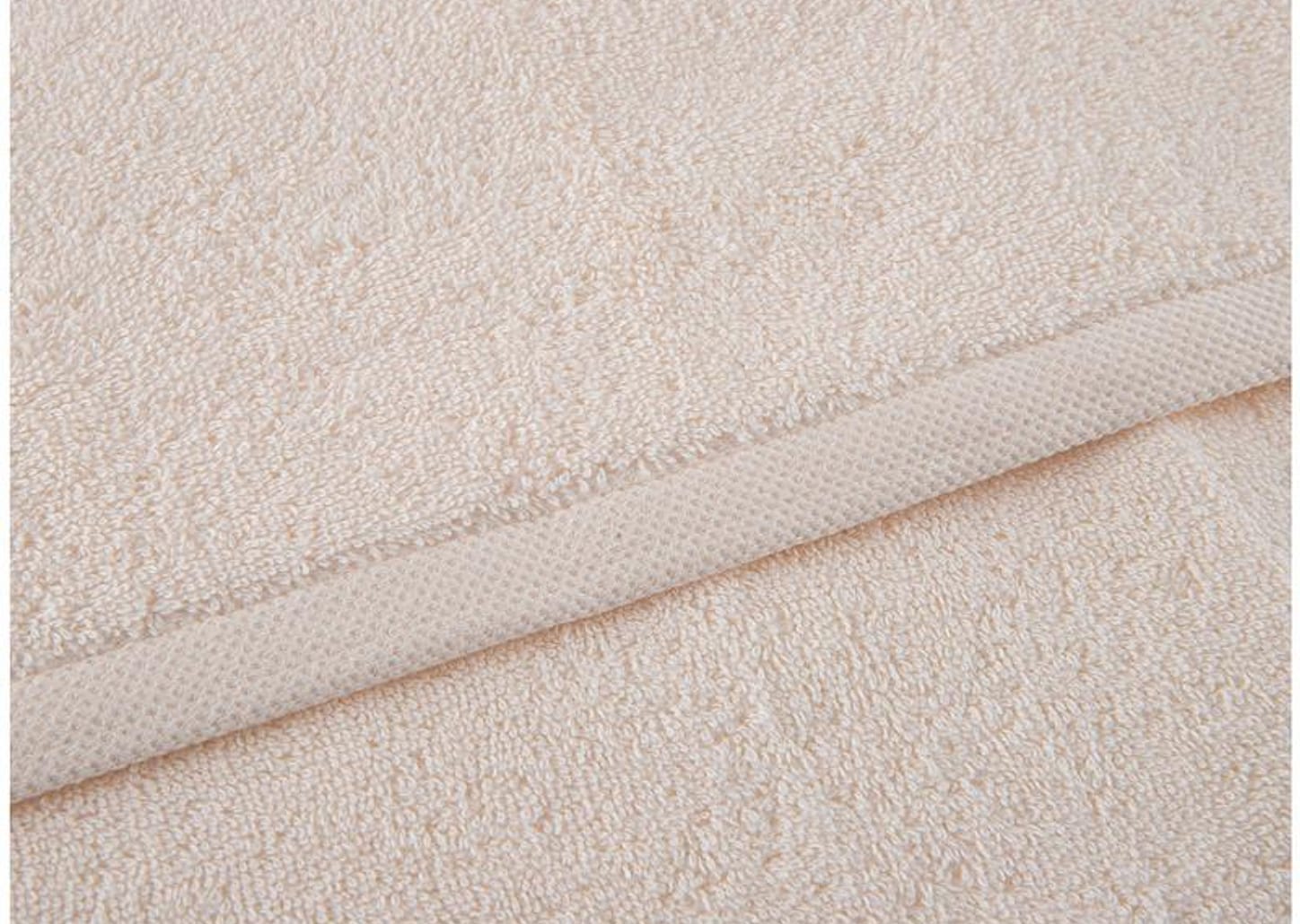 Jogo de Toalhas de Banho e Rosto Dohler 100% Algodão Florença Creme 4 Peças