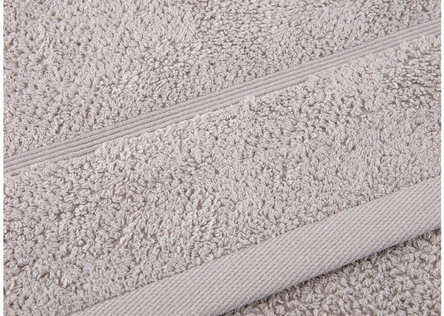 Jogo de Toalhas de Banho Dohler 100% Algodão Kairo Cinza 2 Peças