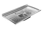Pia de Cozinha Inox GNX 105x14x53cm PIA10001