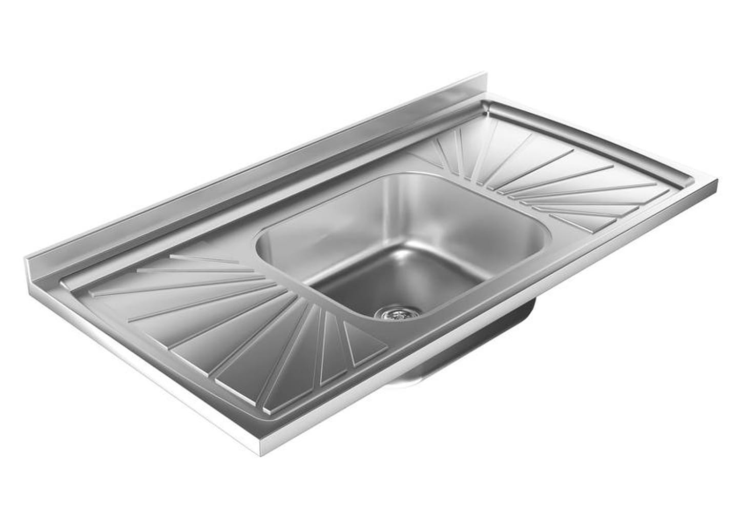 Pia de Cozinha Inox GNX 105x14x53cm PIA10001